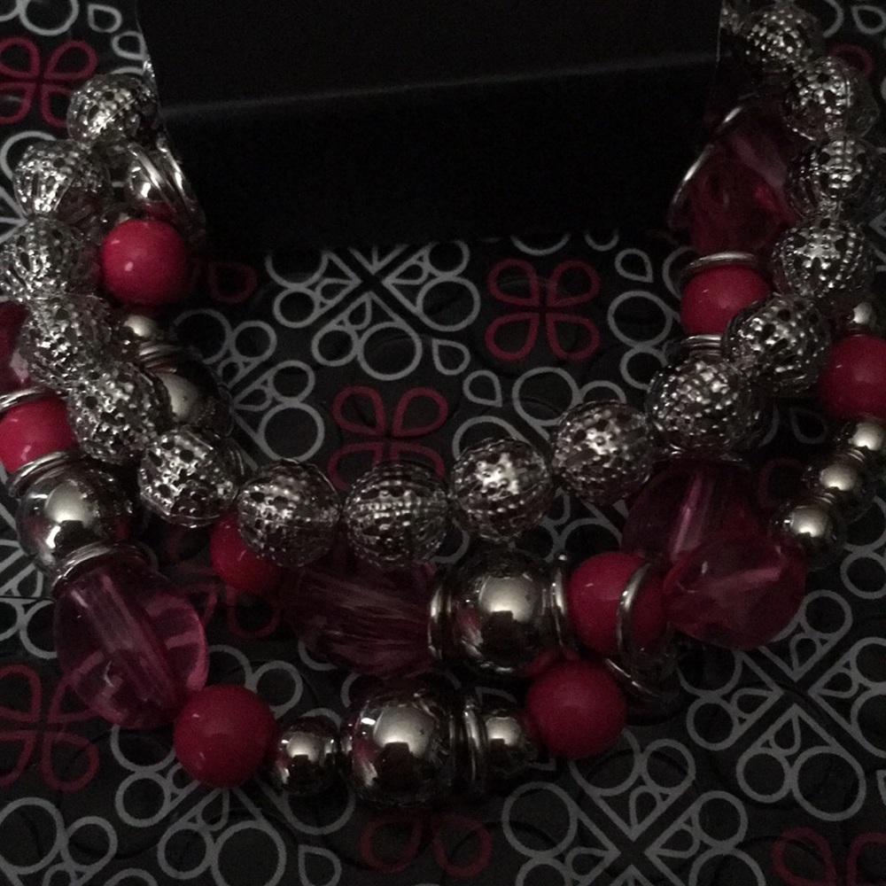 Pink bracelet